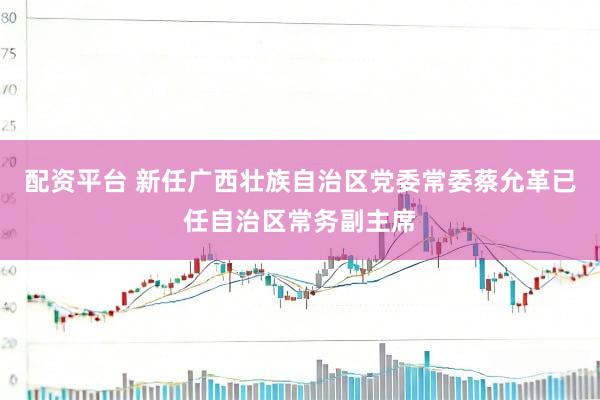 配资平台 新任广西壮族自治区党委常委蔡允革已任自治区常务副主席